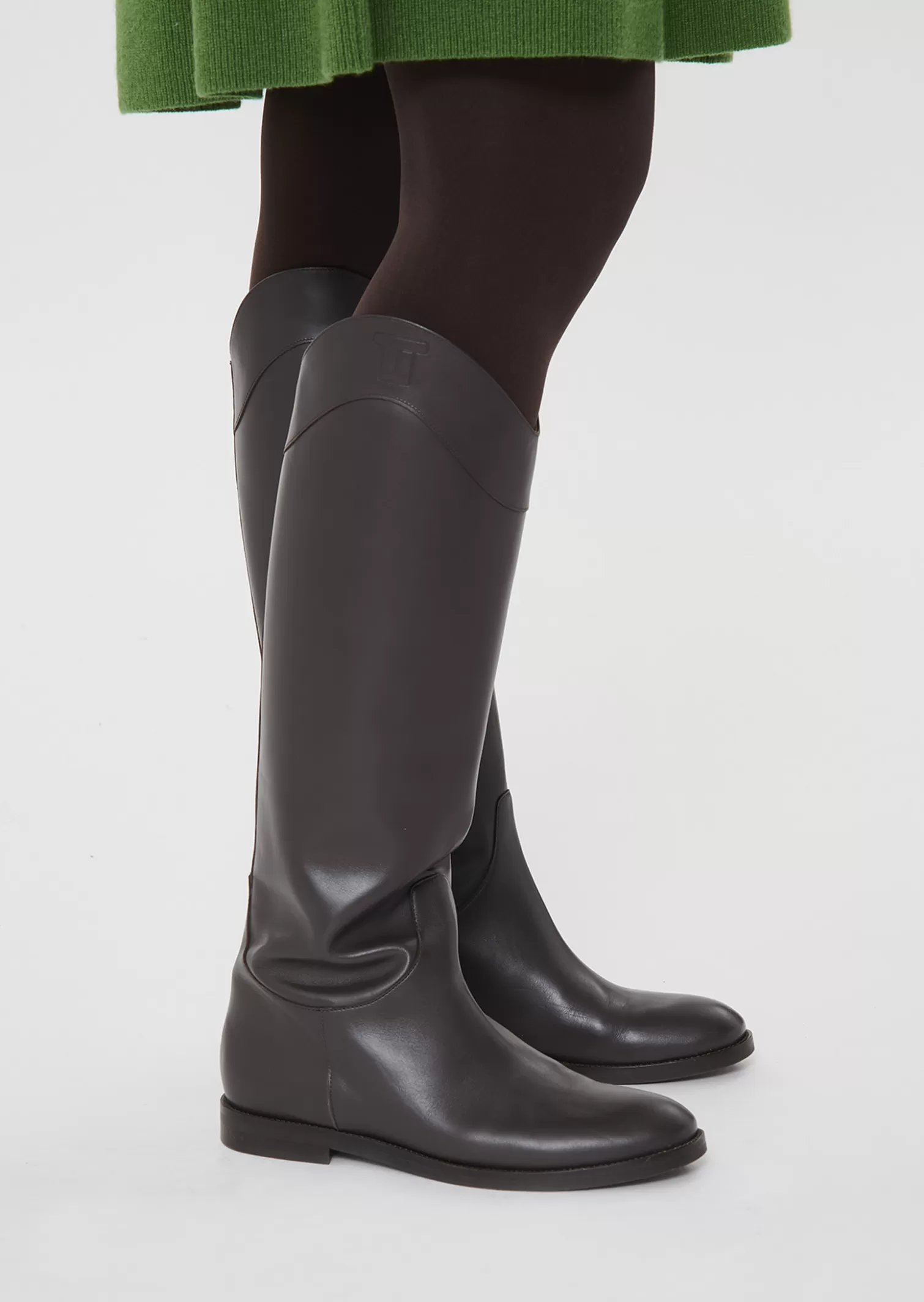 TARA JARMON Bottes Kayleigh marrons en cuir< Accessoires