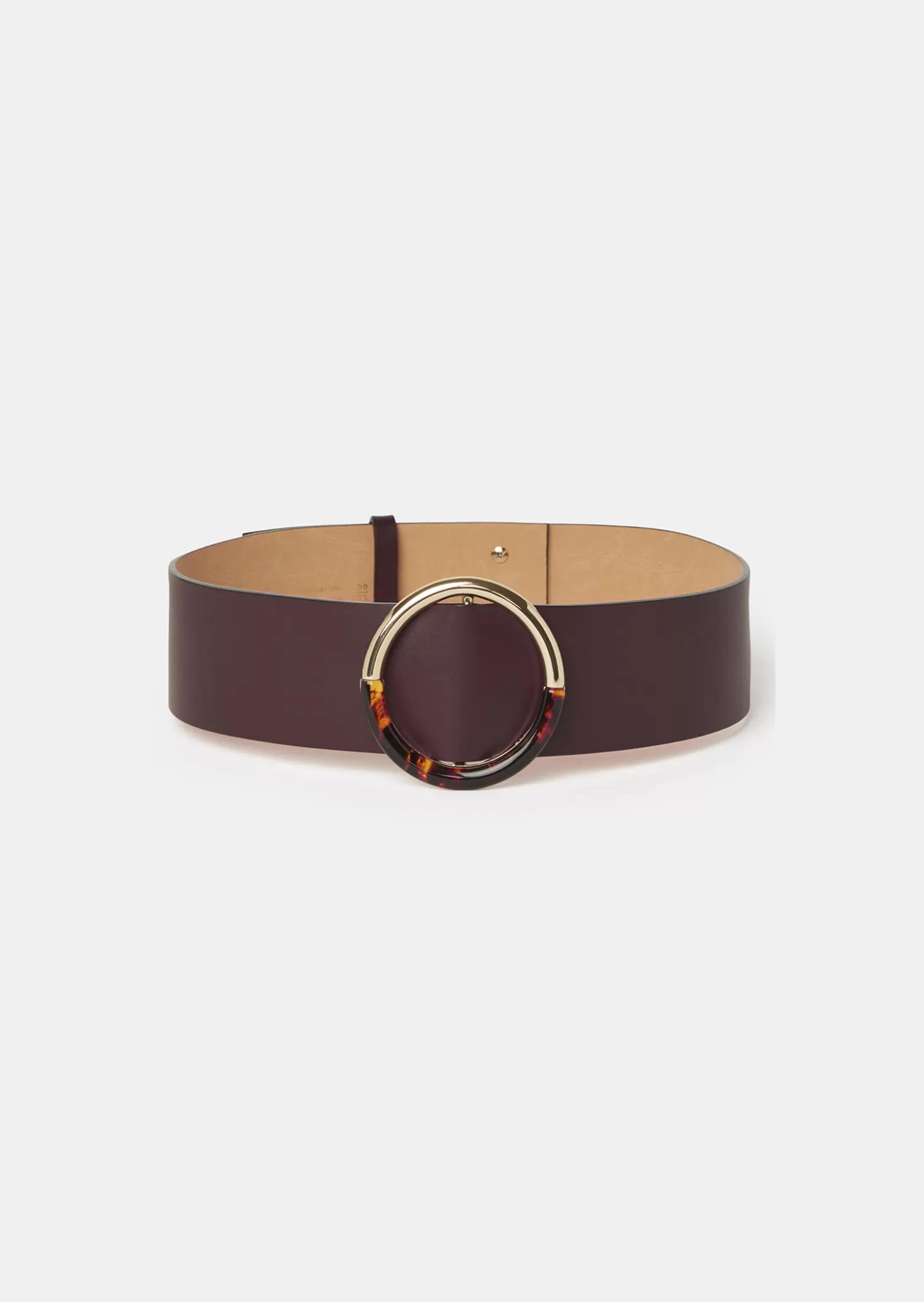 TARA JARMON Ceinture Lauren en cuir lisse< Accessoires