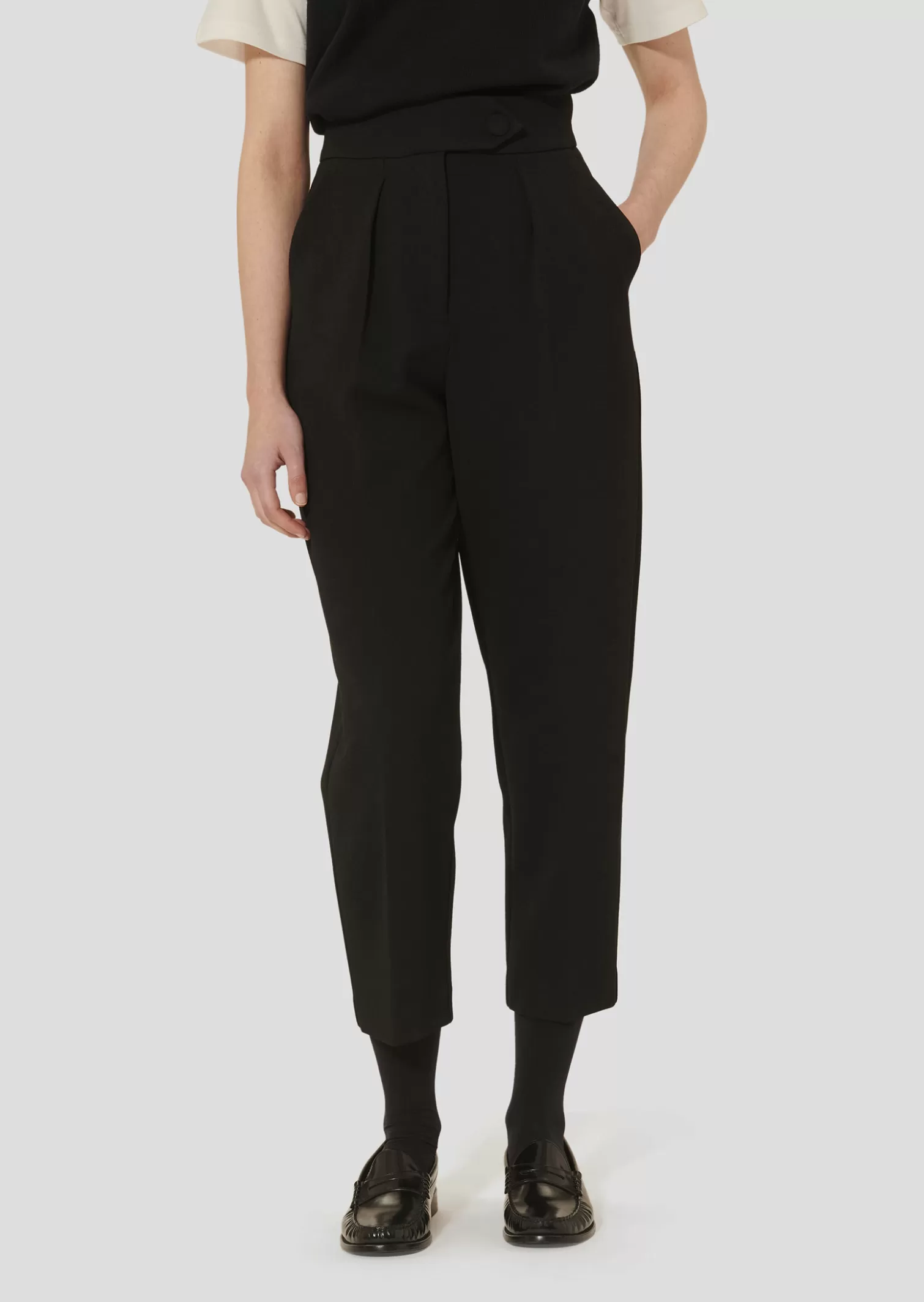 TARA JARMON Pantalon Paaso en crêpe< Pantalons & Jeans